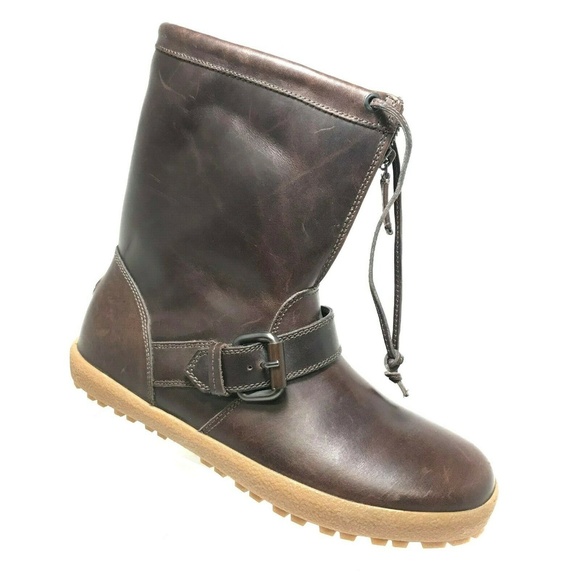 Moncler Other - MONCLER ITALY LEATHER BOOTS MEN’S BUCKLE